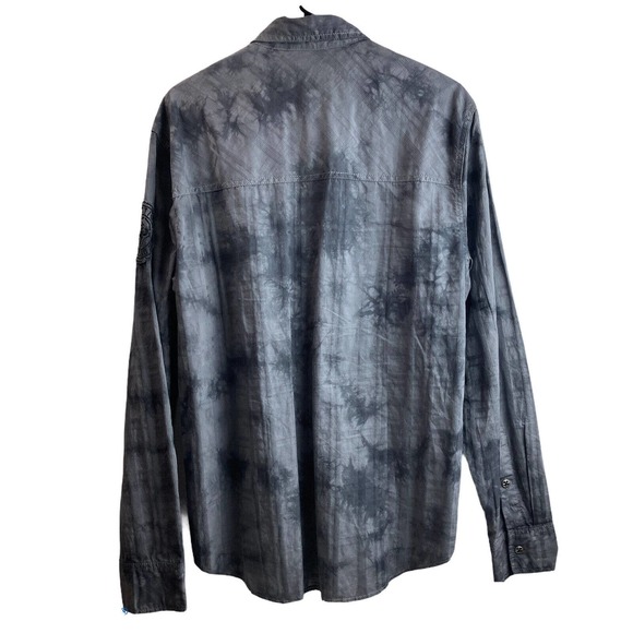 Affliction Black Premium Men's Long Sleeve Button Up Shirt - Picture 2 of 7